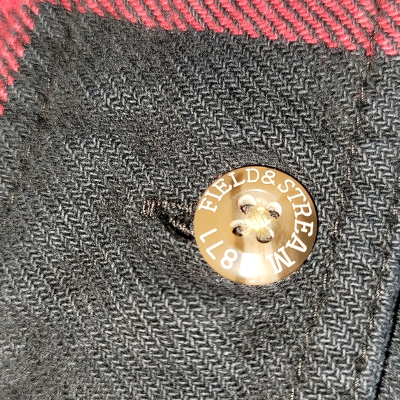 90s/Y2k  Field & Stream.  Heavyweight flannel. Size Women's Large. - Picture 3 of 15